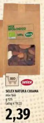 Emi Supermercati Selex Natura Chiama mix bio offerta