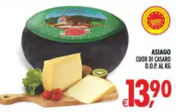 Deco Iperstore Asiago cuor di casaro offerta
