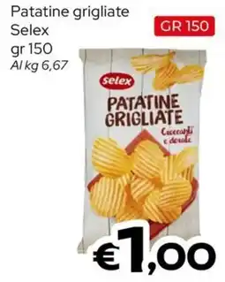 MAX Supermercati Patatine grigliate Selex offerta
