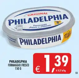 Deco Iperstore Philadelphia formaggio fresco offerta