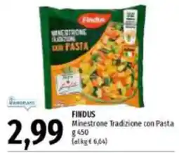 Emi Supermercati Findus Minestrose Tradizione con Pasta offerta