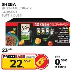 Arcaplanet Sheba Busta Multipack offerta
