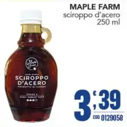 Gruppo di Palo Maple Farm sciroppo d'acero offerta