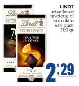 Gruppo di Palo Lindt excellence offerta