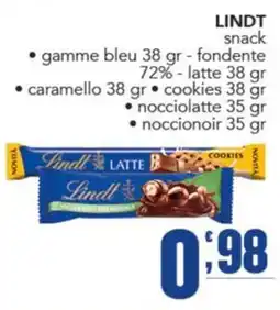 Gruppo di Palo Lindt snack offerta