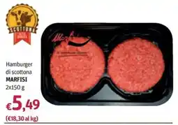 Futura Supermercati Hamburger di scottona MARFISI offerta