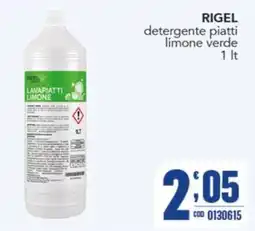 Gruppo di Palo Rigel lavapiatti limone offerta