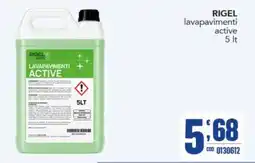 Gruppo di Palo Rigel lavapavimenti active offerta