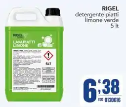 Gruppo di Palo Rigel lavapiatti limone offerta