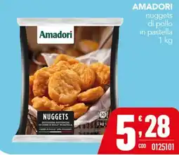 Gruppo di Palo Amadori nuggets di pollo in pastella offerta