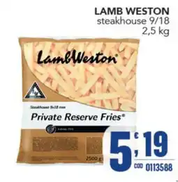 Gruppo di Palo Lamb Weston Private Reserve Fries offerta