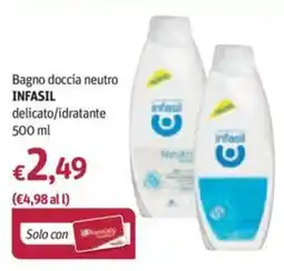 Futura Supermercati Bagno doccia neutro INFASIL delicato/idratante offerta