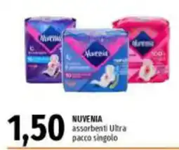 Emi Supermercati Nuvenia assorbenti Ultra offerta