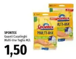Emi Supermercati Spontex guanti casalinghi multi-use offerta