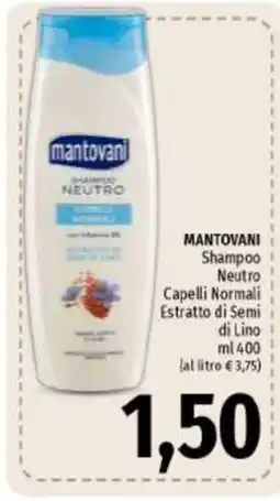 Emi Supermercati Mantovani Shampoo Neutro Capelli Normali offerta