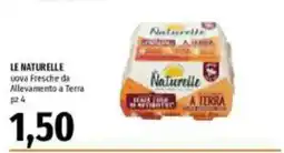 Emi Supermercati Le Naturelle uova fresche da allevamento a terra offerta