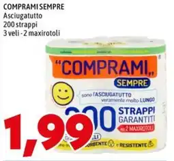MEGA Asciugatutto Comprami Sempre offerta