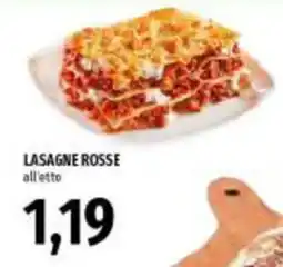Emi Supermercati Lasagne rosse offerta