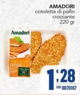Gruppo di Palo Amadori cotoletta di pollo croccante offerta