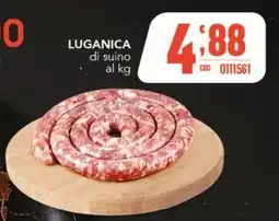 Gruppo di Palo Luganica di suino offerta