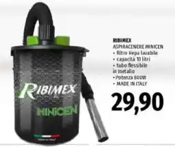 Emi Supermercati Ribimex aspiracenere minicen offerta