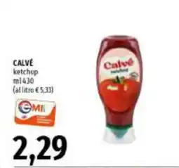 Emi Supermercati Calvé ketchup offerta