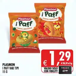 Deco Iperstore Plasmon i Paff offerta