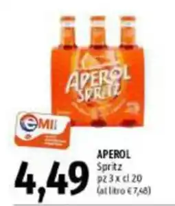 Emi Supermercati Aperol Spritz offerta