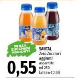 Emi Supermercati Santal Zero Zuccheri aggiunti offerta