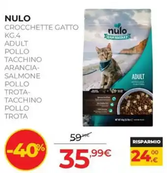 Nulo crocchette gatto adult