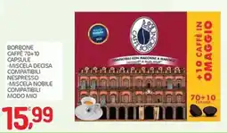 Carni e Affini Supermercati Caffè Borbone offerta