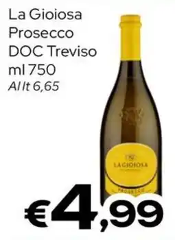 MAX Supermercati La Gioiosa Prosecco offerta