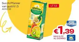 MAX Supermercati Succhi Pfanner offerta