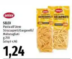 Emi Supermercati Selex Pasta all'Uovo offerta