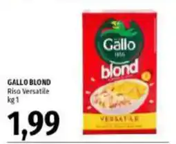 Emi Supermercati Gallo blond Riso Versatile offerta