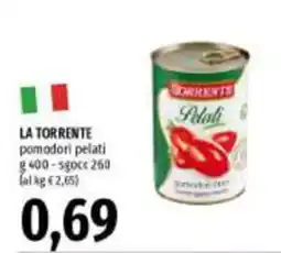 Emi Supermercati La Torrente pomodori pelati offerta