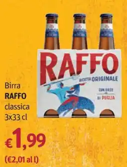Futura Supermercati Birra RAFFO classica offerta
