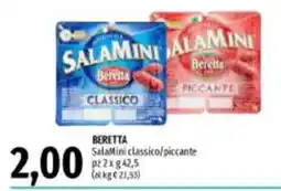Emi Supermercati SalaMini Beretta offerta