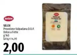 Emi Supermercati Selex Provolone Valpadana D.O.P. Dolce offerta
