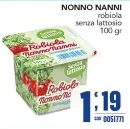 Gruppo di Palo Robiola Nonno Nanni senza lattosio offerta