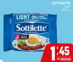 Gruppo di Palo Sottilette light offerta