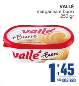 Gruppo di Palo Vallé margarina e burro offerta