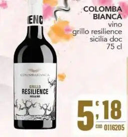 Gruppo di Palo Colomba Bianca Grillo Resilience offerta