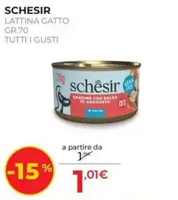 Arcaplanet Schesir sardine con salsa di aragosta offerta