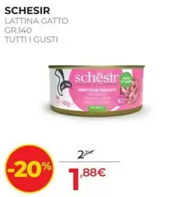 Arcaplanet Schesir lattina gatto offerta