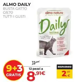 Arcaplanet Almo Daily busta gatto offerta