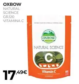 Arcaplanet Oxbow Natural Science Vitamina C offerta