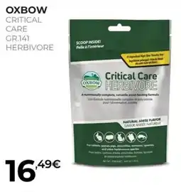 Arcaplanet Oxbow Critical Care Herbivore offerta