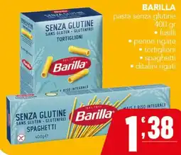 Gruppo di Palo Barilla pasta senza glutine offerta