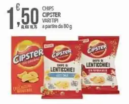 Iper Nonna Isa Cipster chips vari tipi offerta